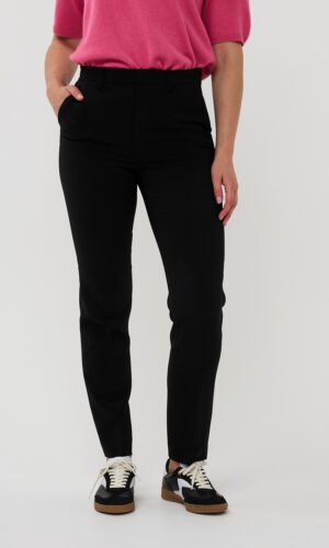 Esqualo Chino Broek F25.10506 Zwart