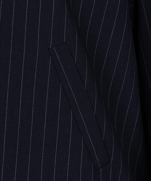 Esqualo Pinstripe Bomber Jack F25.10546 Donker Blauw - Afbeelding 7
