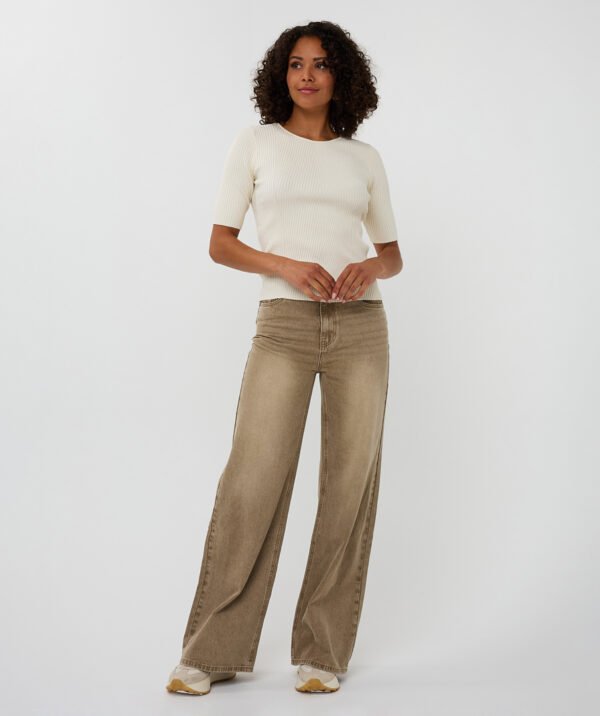 Esqualo Jeans F25.12504 Beige - Afbeelding 2