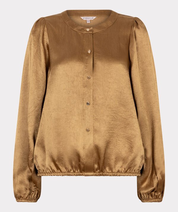 Esqualo Blouse F25.15514 Golden Olive - Afbeelding 7