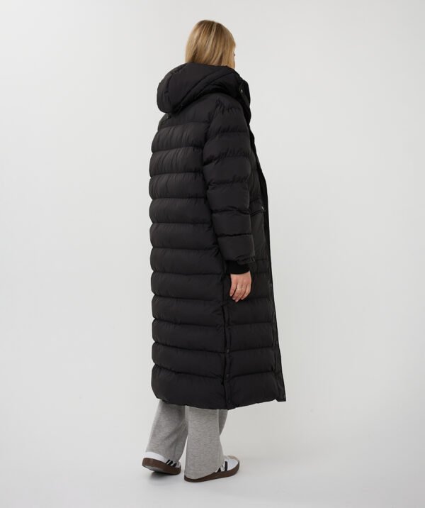 Esqualo Puffer Jas F25.37530 Zwart - Afbeelding 6