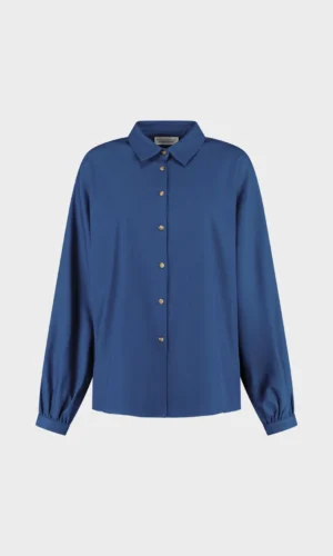 Amaya Amsterdam Blouse Louise Blauw