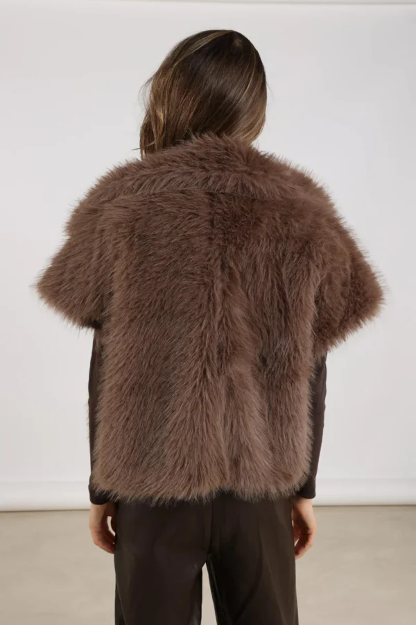 Nukus Loua Gilet NKF08002 Fango - Afbeelding 6
