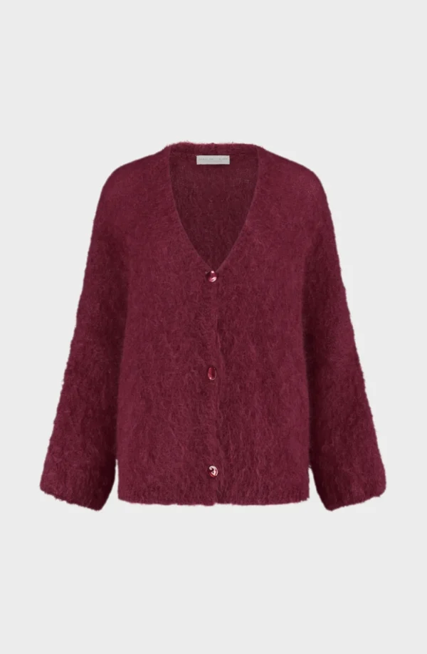 Amaya Amsterdam Vest Roos Bordeaux