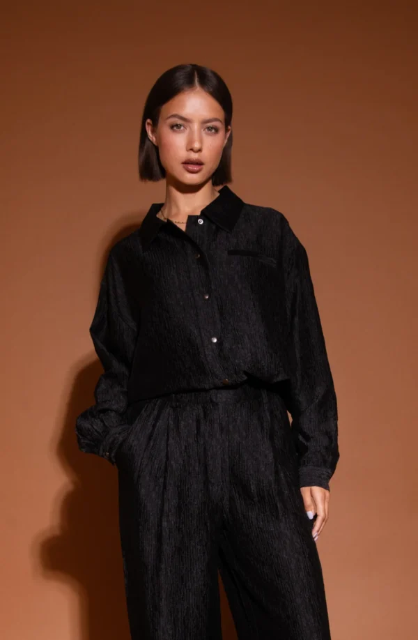 Studio Amaya Blouse Filipa Zwart - Afbeelding 2