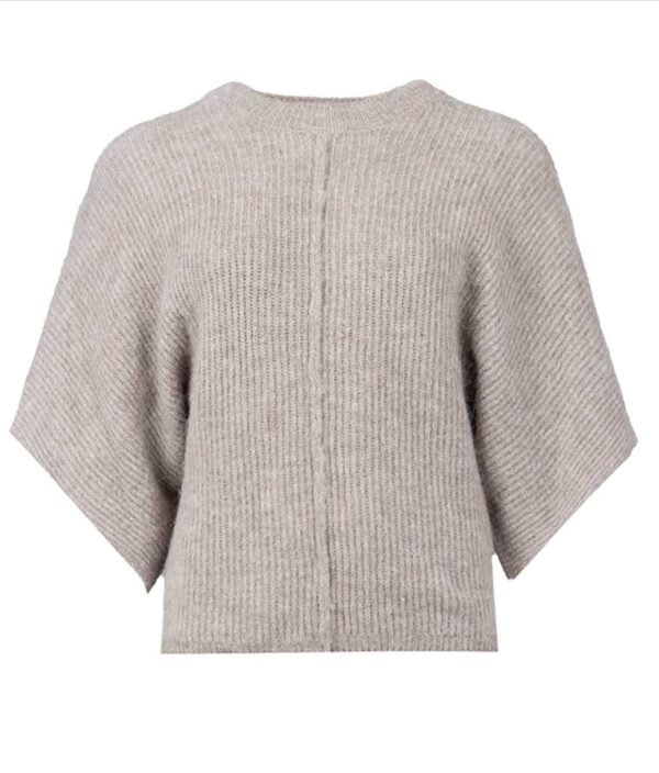 Est’Seven Zachte Trui Suzette Nolita Taupe - Afbeelding 9