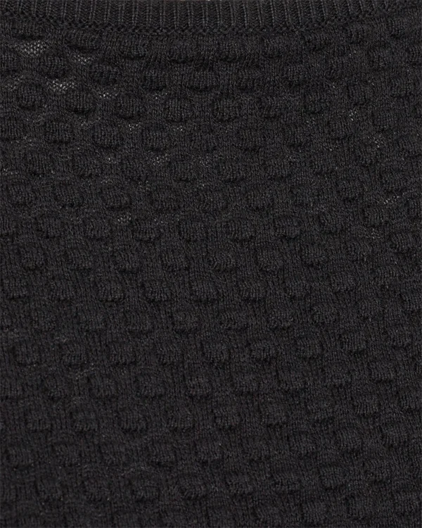 Freequent Trui Dotted Texture 124384 Zwart - Afbeelding 4