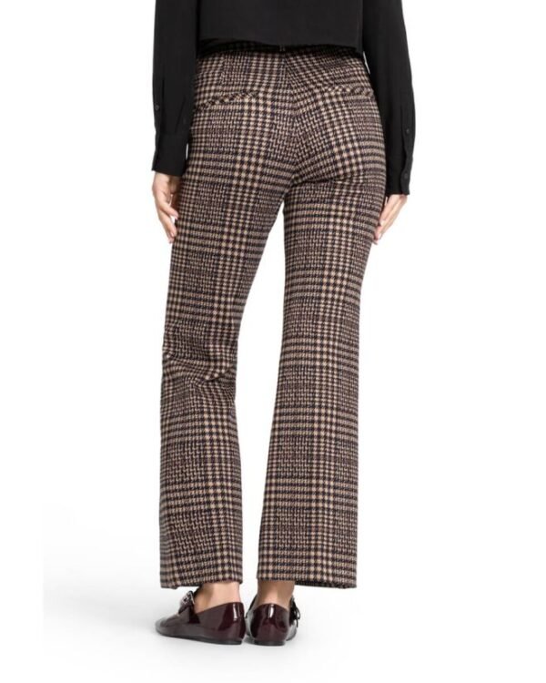 Cambio Geruite Broek Franco 6455 0387-11 Caramel/Dark Navy - Afbeelding 2