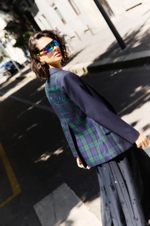 Nenette Blazer 40BB-BARRIO Multi Color