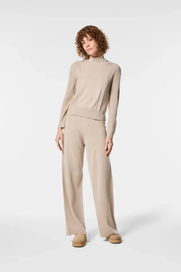 Nenette Gebreide Broek 40BB-YOST Beige