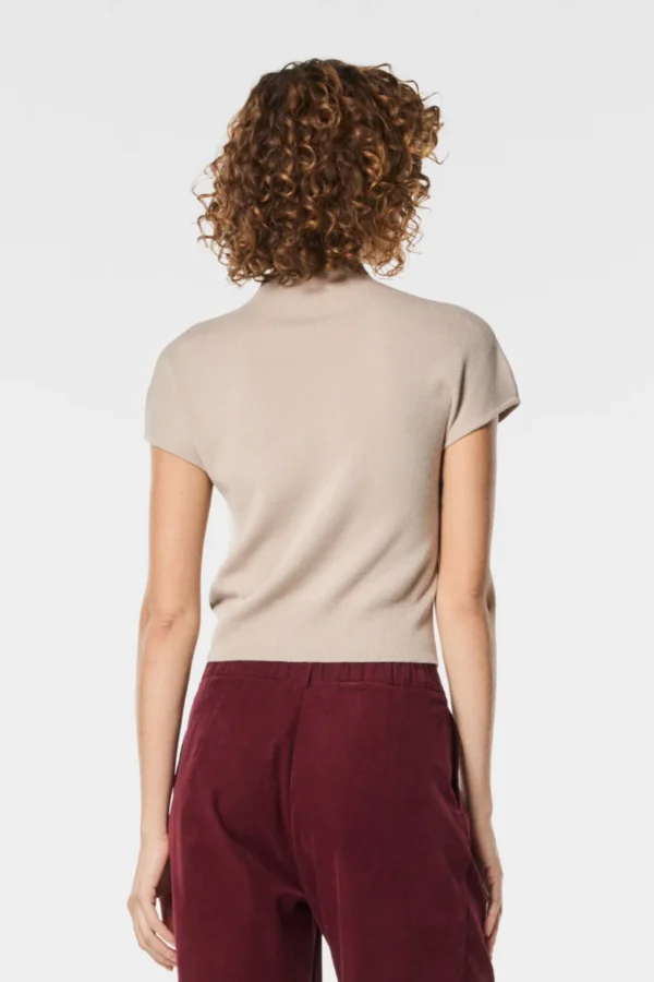 Nenette Gebreide Top 40BB-MORALLO Beige - Afbeelding 4