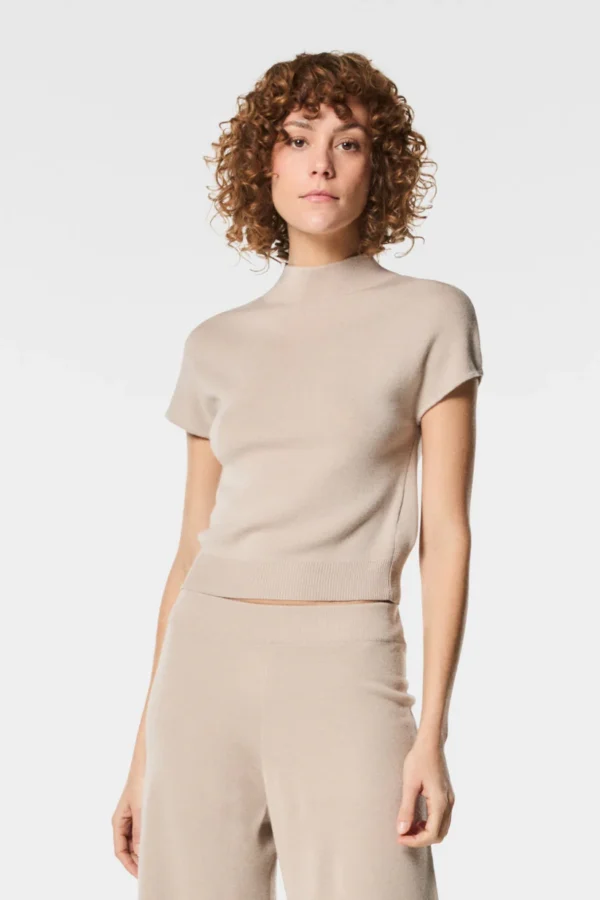 Nenette Gebreide Top 40BB-MORALLO Beige - Afbeelding 5