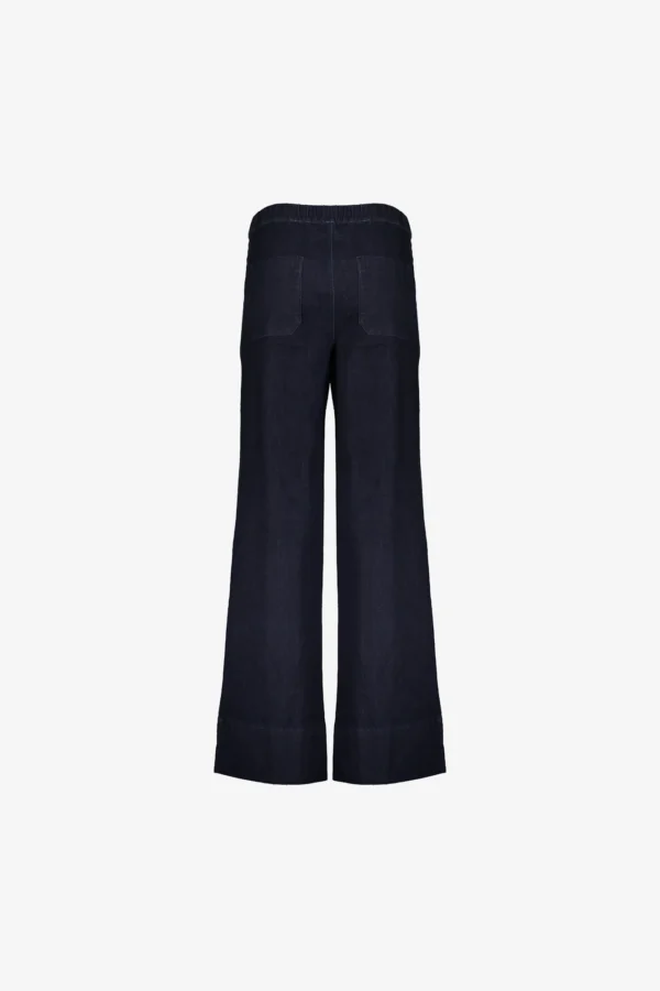 Geisha Raw Denim Jeans 51501-10 Donkerblauw - Afbeelding 6