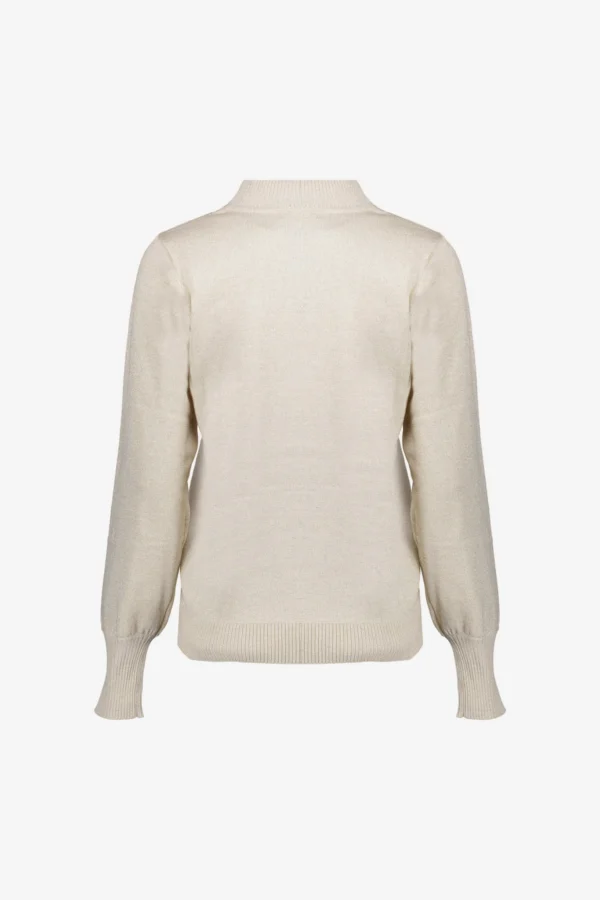 Geisha Trui Pofmouwen Lurex 54531-14 Off White/Gold - Afbeelding 8