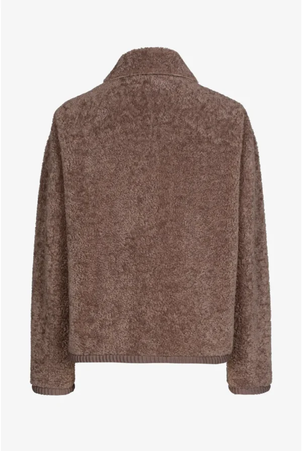 Xandres Teddy Blazer Jas Bilo Reversible 61164 Deep Taupe - Afbeelding 6
