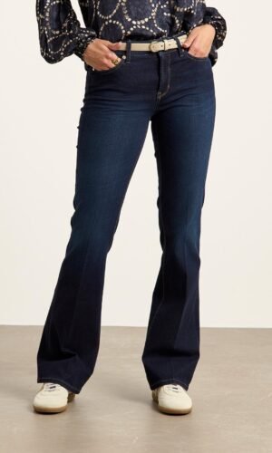 Cambio Paris Flared Jeans 9125 0012-51 Donkerblauw
