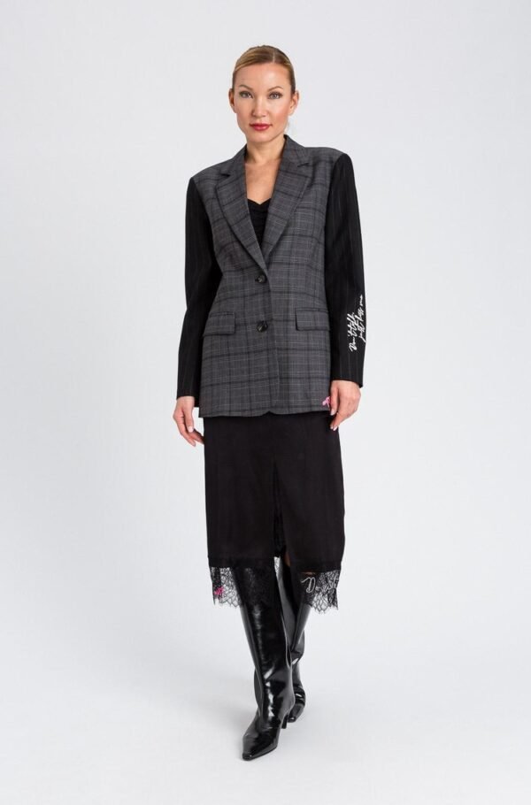 Twinset Actitude Blazer Single Breasted 252AQ2040 Yarn Dyed Mix