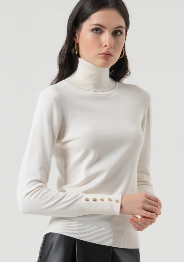 Fracomina Coltrui Regular Fit FR25WT7001K42101 Cream - Afbeelding 2