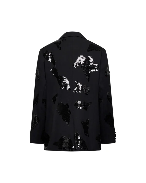 Silvian Heach Blazer Vetam GPA25494GC Leopard Zilver/Zwart - Afbeelding 4