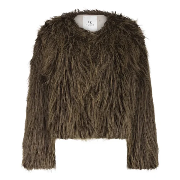 Nukus Lori Jacket NKF13086 Donkerbruin - Afbeelding 7