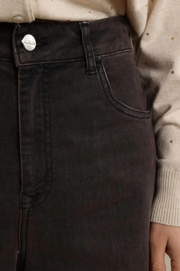 Nukus Abby Jeans NKF09050 Dark Chocolate - Afbeelding 5