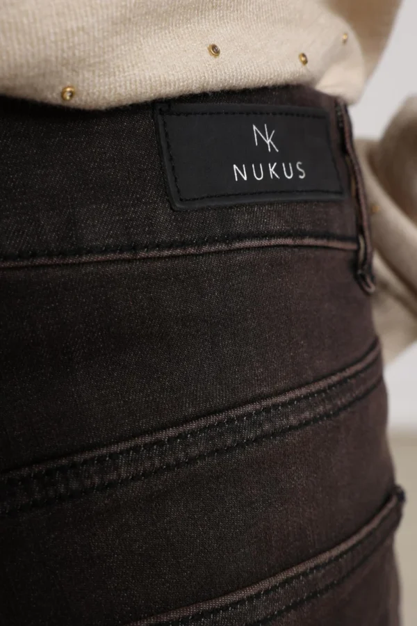 Nukus Abby Jeans NKF09050 Dark Chocolate - Afbeelding 6