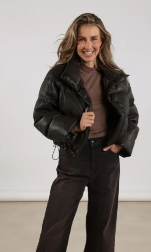 Nukus Leanne Jacket NKF13079 Dark Chocolate