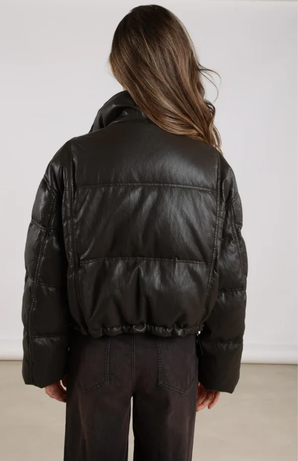 Nukus Leanne Jacket NKF13079 Dark Chocolate - Afbeelding 6