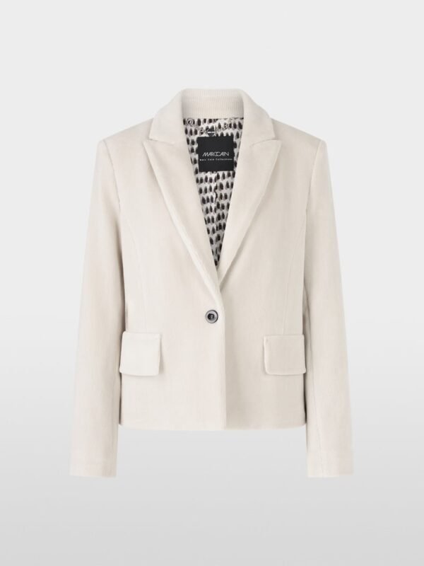 Marc Cain Corduroy Blazer Katoenmix ZC 34.17 J31 Smoke - Afbeelding 7