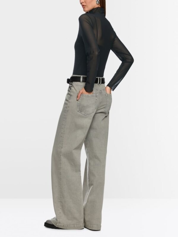 MarcCain Mesh Longsleeve Hotfixsteentjes ZC 48.15 J47 Zwart - Afbeelding 5