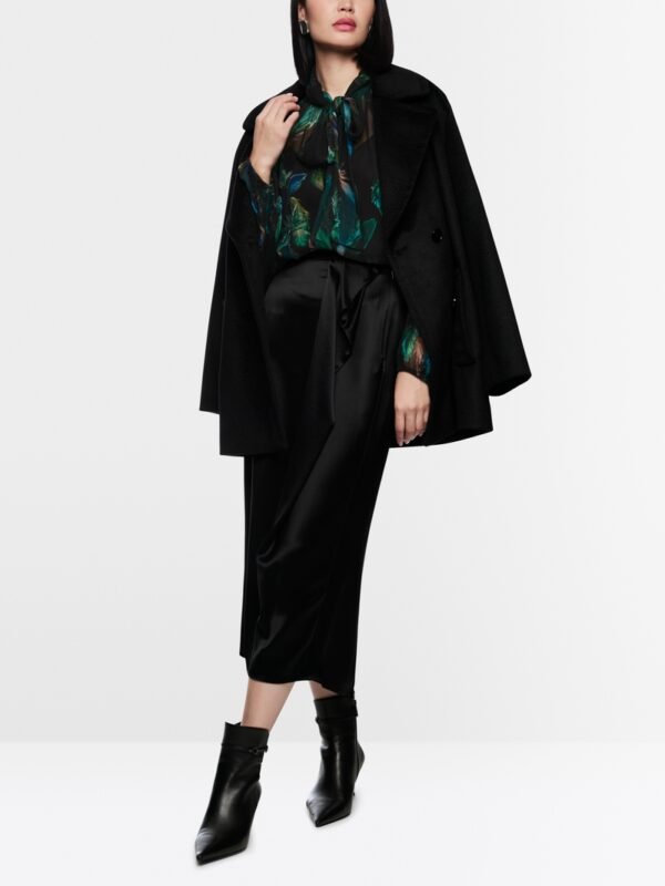 MarcCain Transparante Blouse Viscose ZC5132W82 Dark Jade Green - Afbeelding 8