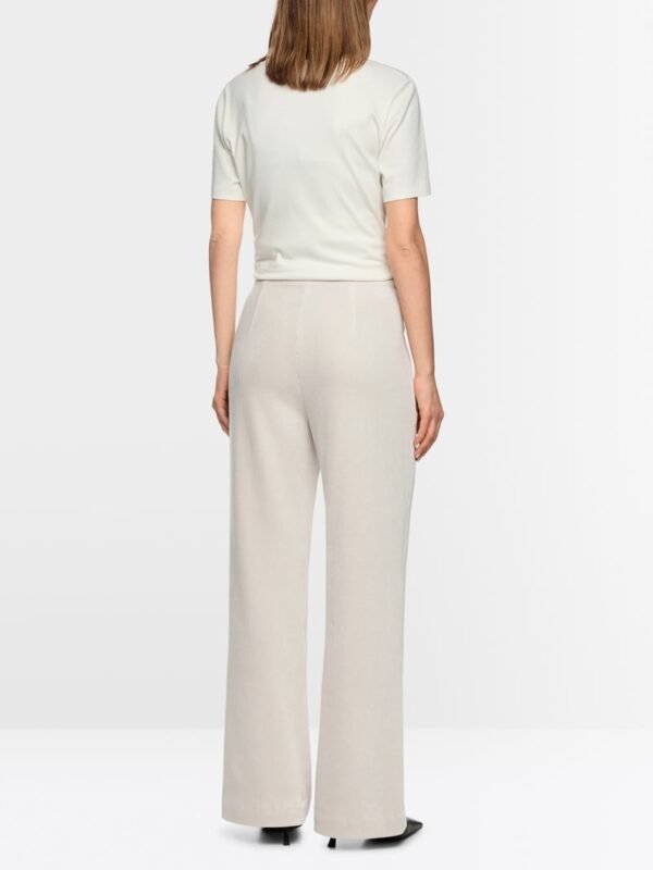 Marc Cain Wijde Corduroy Broek WELKOM ZC 81.23 J31 Smoke - Afbeelding 6