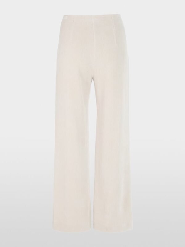 Marc Cain Wijde Corduroy Broek WELKOM ZC 81.23 J31 Smoke - Afbeelding 9