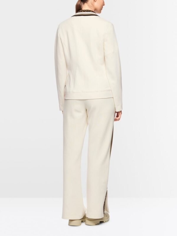 MarcCain Blazer Beverstof ZS3409J09 Ecru - Afbeelding 7