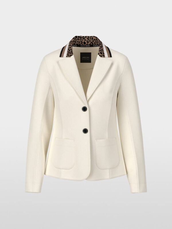 MarcCain Blazer Beverstof ZS3409J09 Ecru - Afbeelding 8