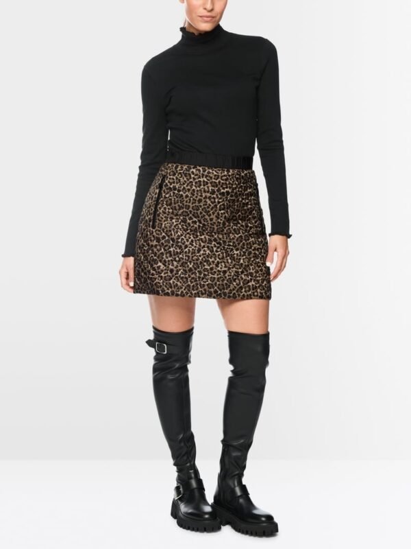 MarcCain Effen Shirt Lange Mouwen Col ZS 48.43 J50 Zwart - Afbeelding 2