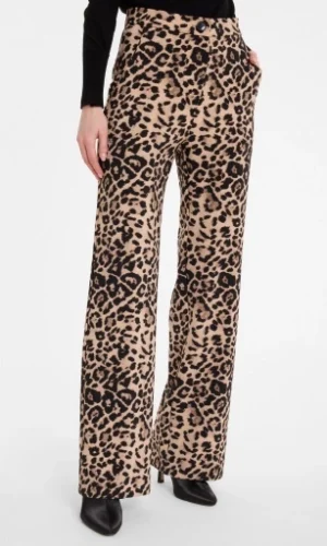Ana Alcazar Broek Adami 051505-3736 Bruin/Zwart