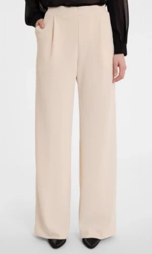 Ana Alcazar Geplooide Broek Adyne 051528-3741 Offwhite