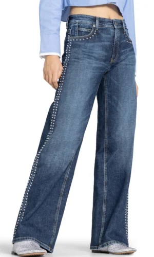 Cambio Jeans Studs Aimee 9132 0035-18 Blauw