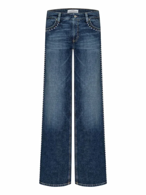 Cambio Jeans Studs Aimee 9132 0035-18 Blauw - Afbeelding 4