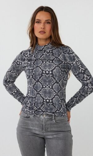 Esqualo Top City Snake F25.30502 Multi Print