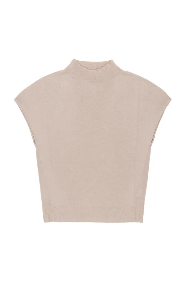 Nenette Gebreide Top 40BB-MORALLO Beige - Afbeelding 7