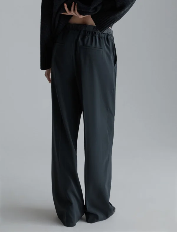 Marella Drawstring Broek Vanto MA10283 Dark Grey - Afbeelding 5