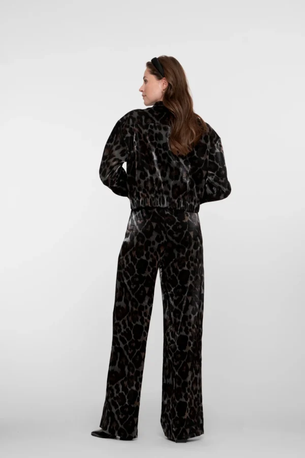 Geisha Broek Leopard Print 51682-20 Grijs/Brons - Afbeelding 4