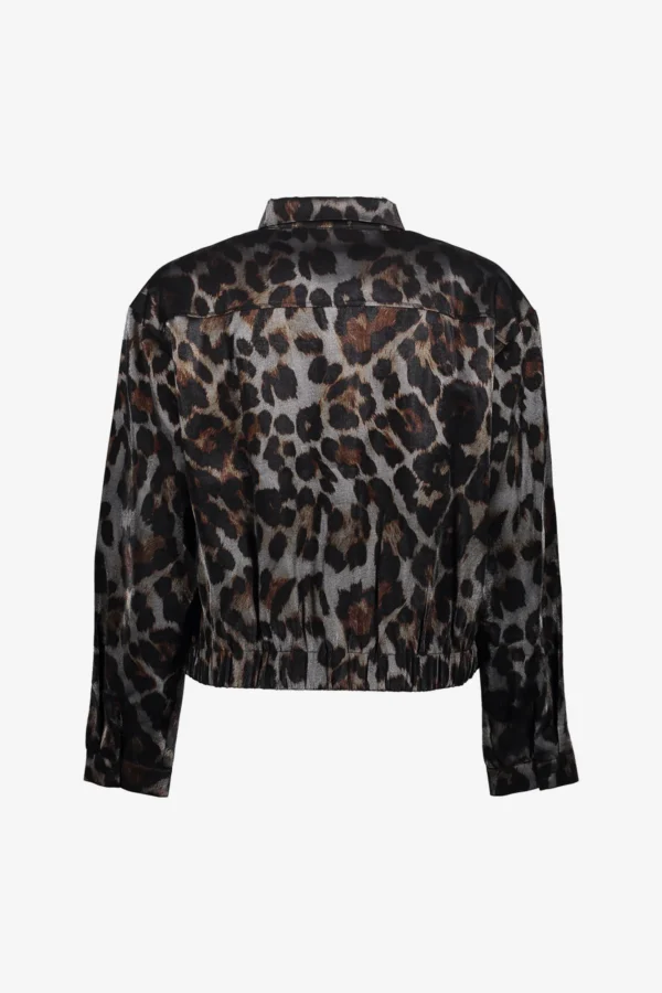 Geisha Blazer Jasje Leopard Print 55723-20 Grijs/Brons - Afbeelding 7