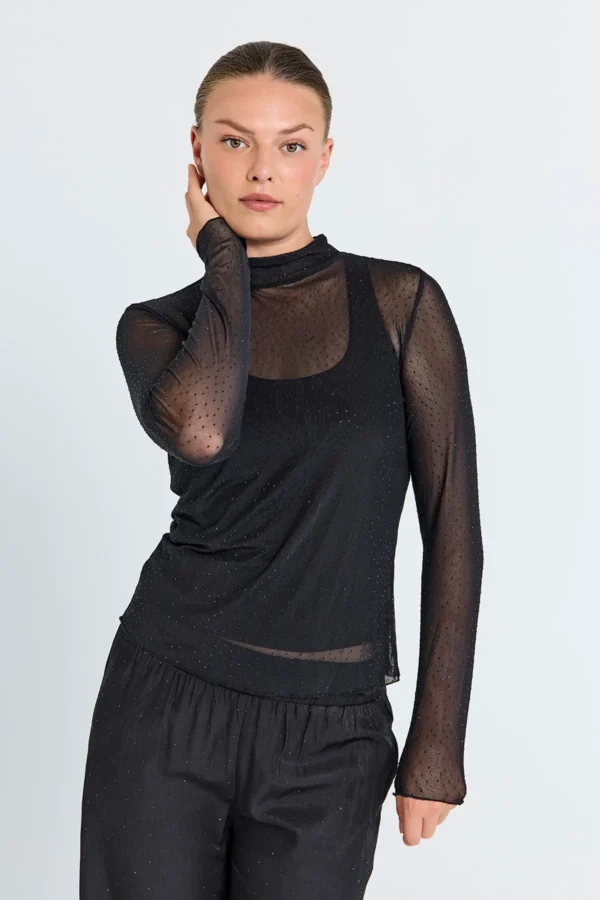 Freequent FQISKA Top 207149 Zwart - Afbeelding 3