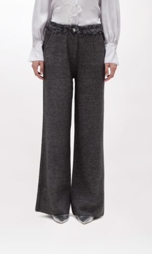 Blu Girl Moustache Knit Broek RF5153-MA950 Grijs