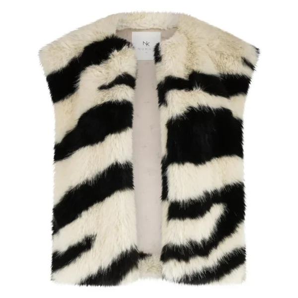 Nukus Fally Gilet NKF08015 Sand/Black - Afbeelding 5