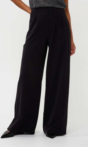 Esqualo Broek Siersteentjes W25.10726 Zwart