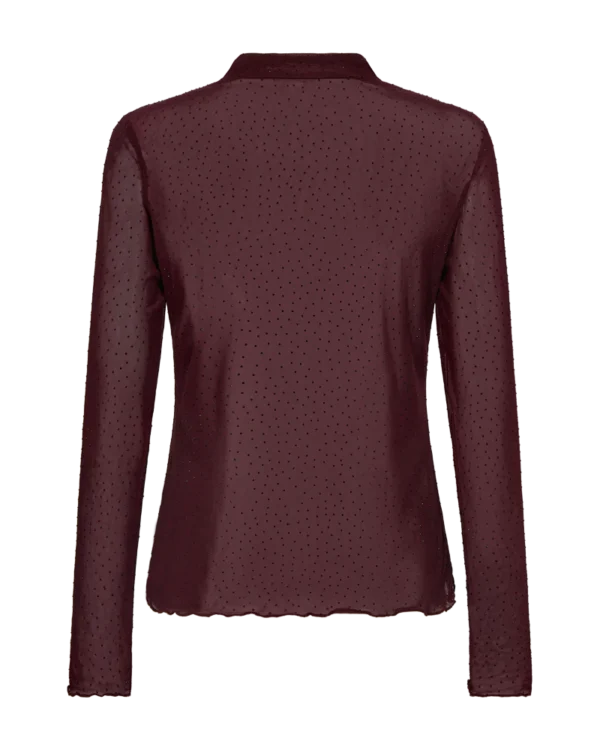 Freequent FQISKA Top 207149 Bordeaux - Afbeelding 4